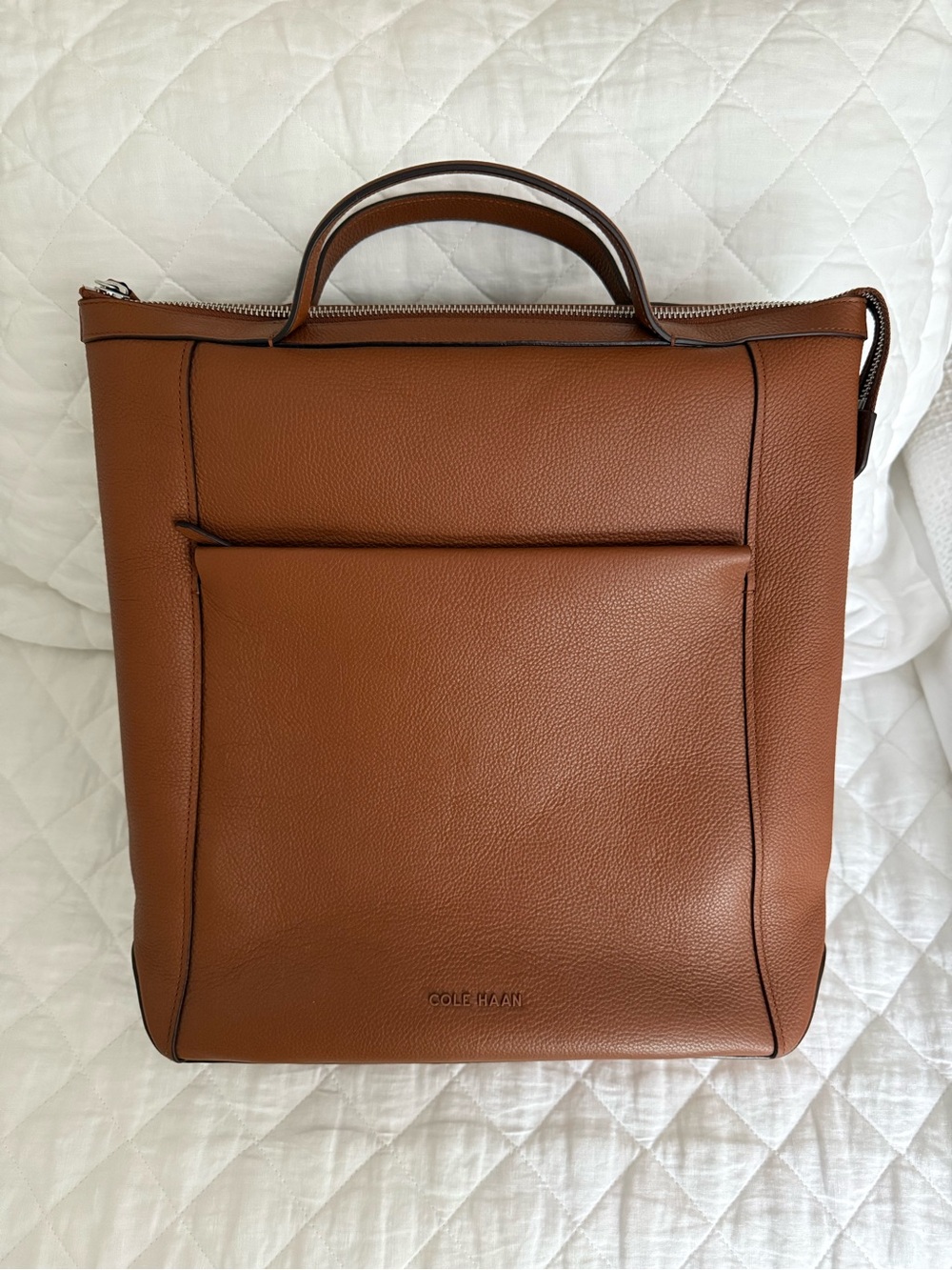 Cole Haan Leather backpack in Brown